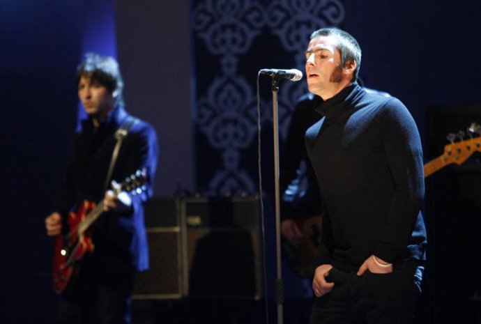 El cantante Liam Gallagher