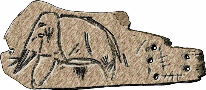 Mamut, rupestre