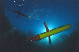 Submarino oceanográfico no tripulado