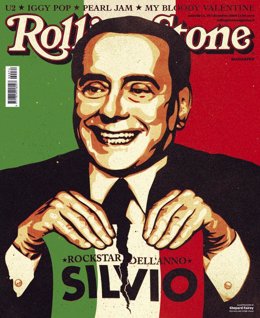 El primer ministro italiano, Silvio Berlusconi, en la portada de la edición ital