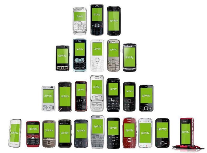 Spotify en móviles Symbian