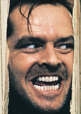 Jack Nicholson en El Resplandor