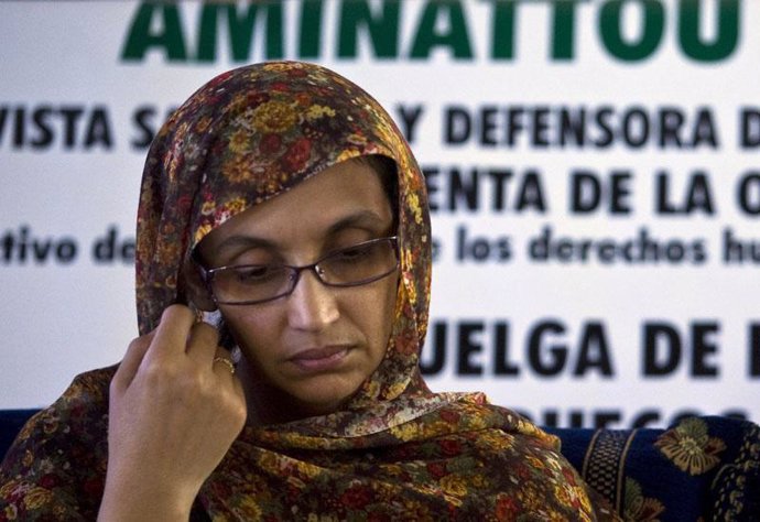 Activista saharaui Aminetu Haidar