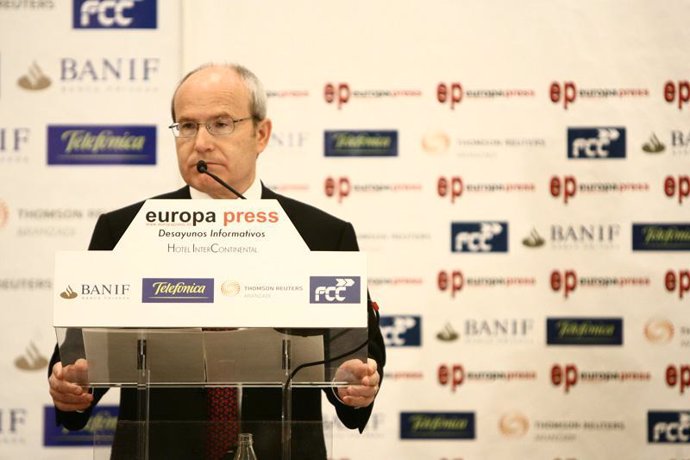 José Montilla en los desayunos de Europa Press