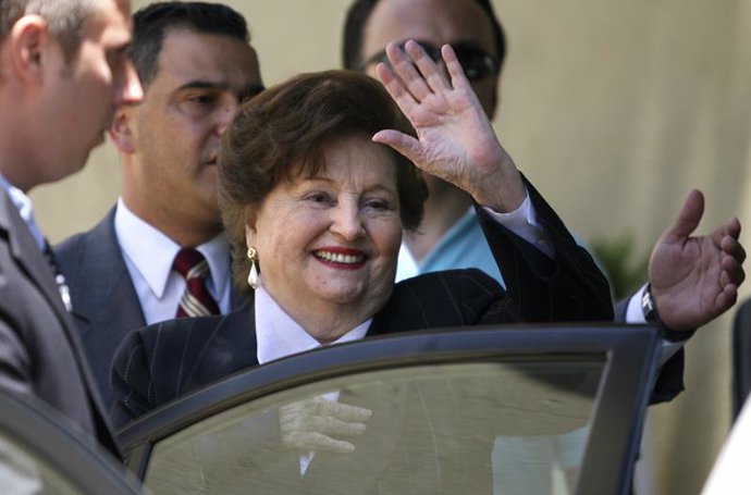 Lucía Hiriart, esposa del dictador Augusto Pinochet