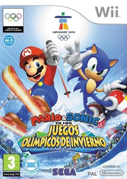 Portada de Mario & Sonic en los Juegos Olímpicos de Invierno