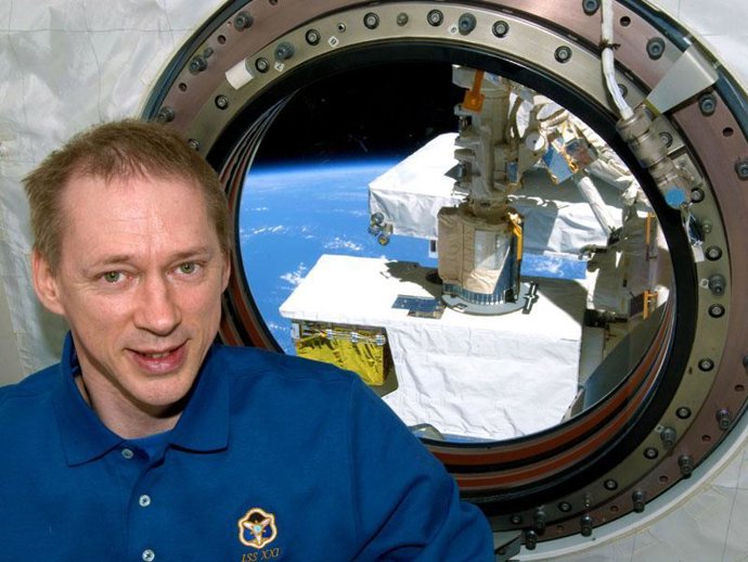 astronauta europeo Frank de Winne, ISS