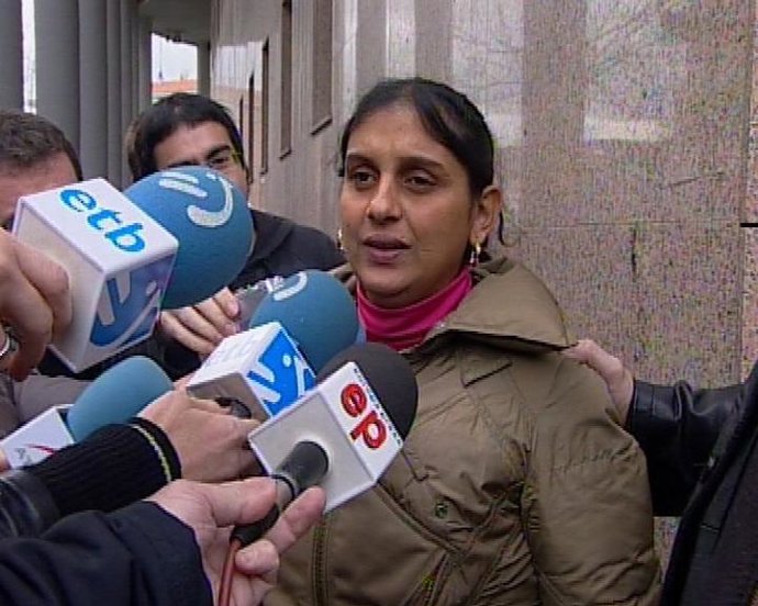 Familia realojada en La Arboleda