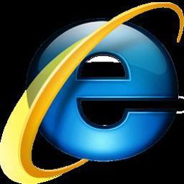Logotipo del navegador web Internet Explorer