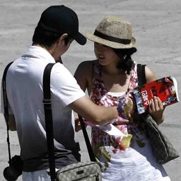 turistas extranjeros, turismo