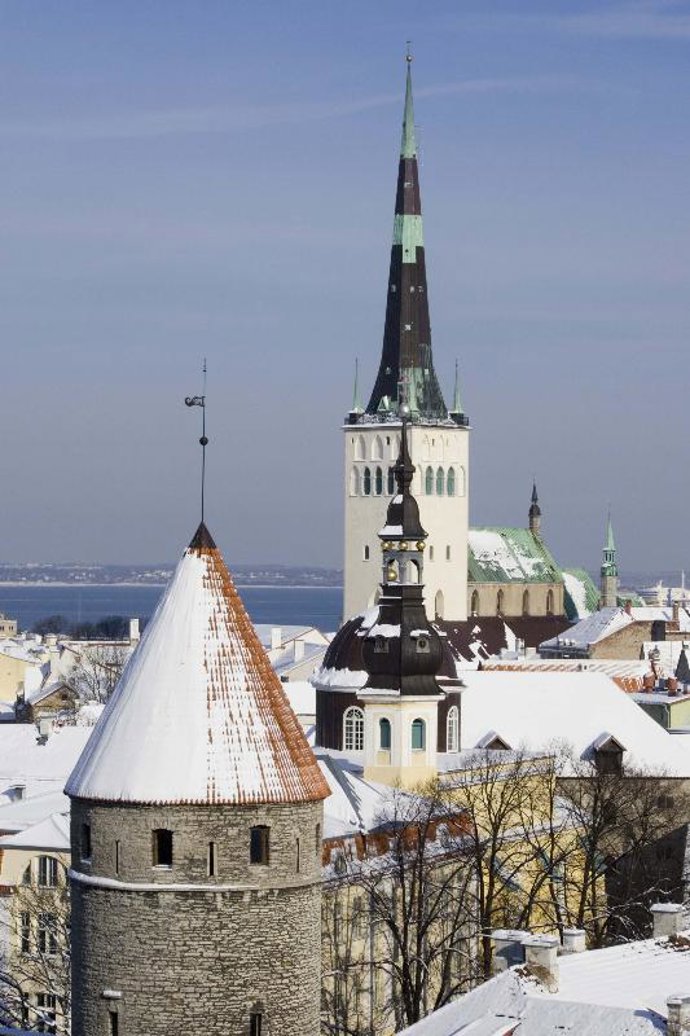 Muralla de la ciudad vieja de Tallinn
