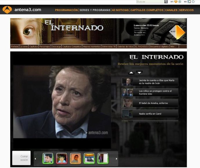 Antena 3 en Windows Live Messenger
