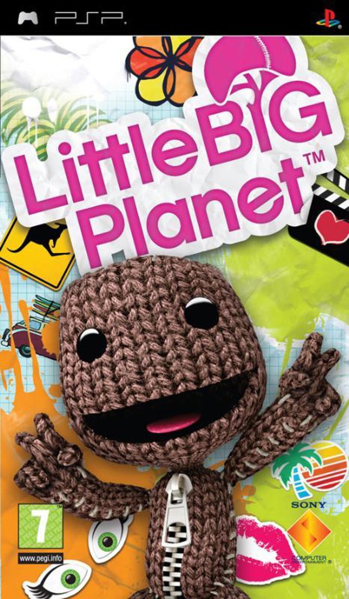Portada de LittleBigPlanet de PSP
