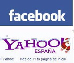 Yahoo y facebook
