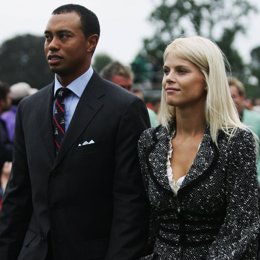 Tiger Woods y Elin Nordegren
