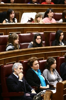 Lectura de la Constitución en el congreso