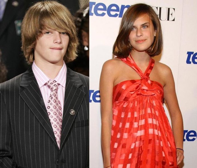 Patrick Schwagzenegger, hijo de Arnold Schwagzenegger, y Tallulah Willis, hija d