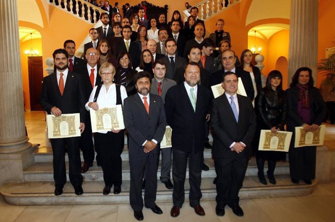 Entrega de premios a los mejores expedientes de la UPO