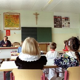 Crucifijo en las aulas