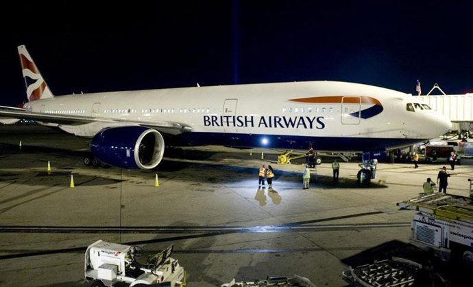 Avión de British Airways