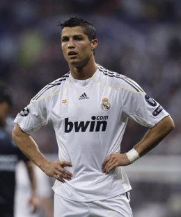 Jugador del Real Madrid Cristiano Ronaldo
