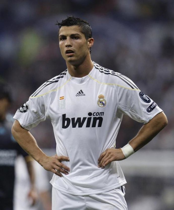 Jugador del Real Madrid Cristiano Ronaldo