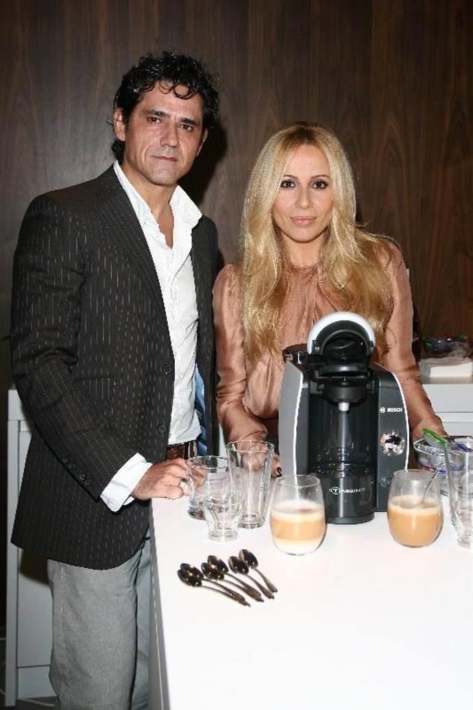 Marta Sánchez y su marido Jesús