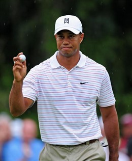 El golfista Tiger Woods