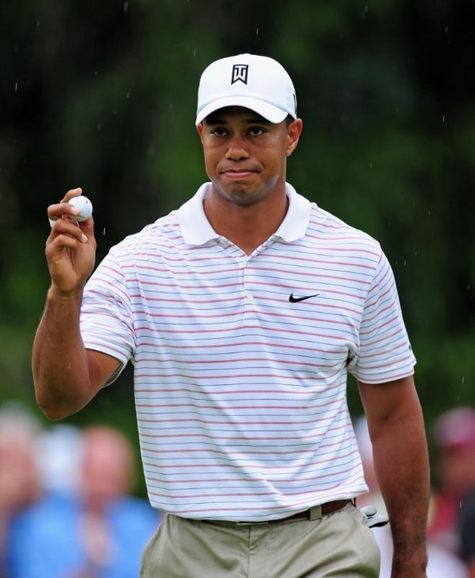 El golfista Tiger Woods