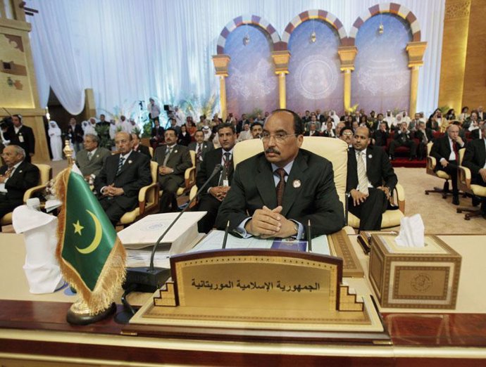 El general Mohamed Ould Abdel Aziz, en Mauritania