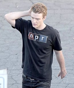 Justin Timberlake en el rodaje de 'The social network' la película Facebook