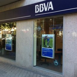 Fachada del Banco BBVA