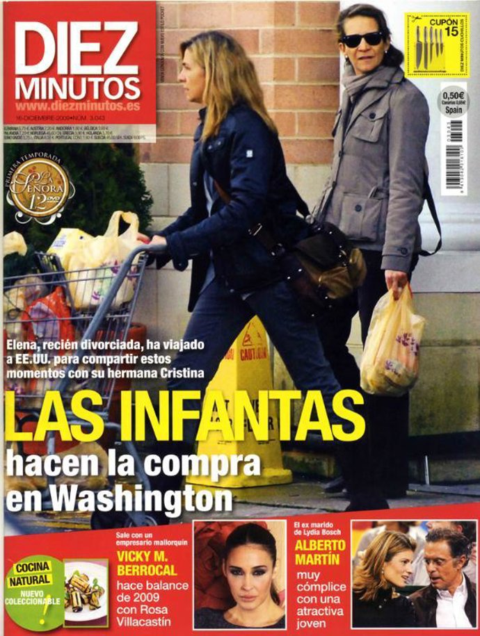 Portada de la revista 'Diez Minutos' del 9 de diciembre