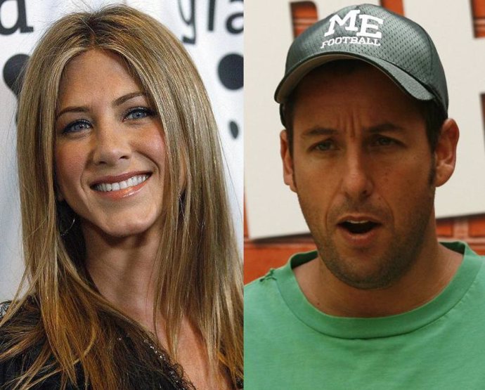 Aniston y Sandler