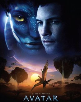 Cartel de Avatar de James Cameron