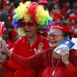 protesta en Tailandia