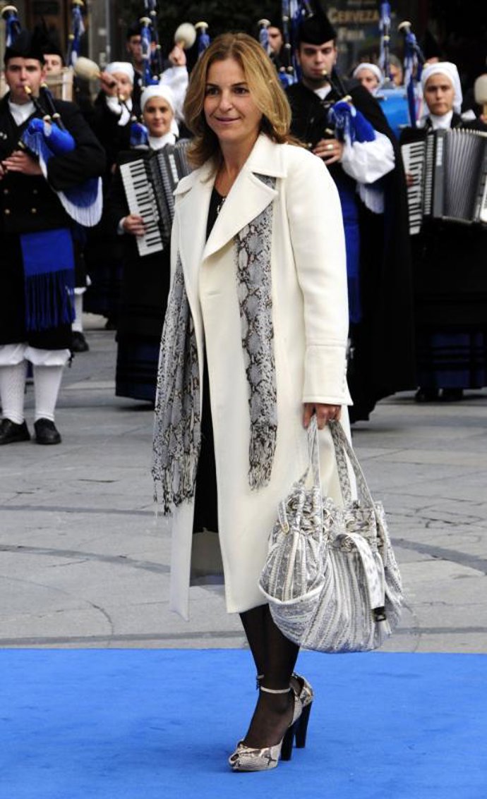 La deportista Arantxa Sánchez Vicario