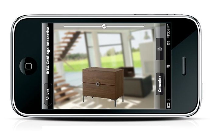 Aplicación de IKEA en el iPhone