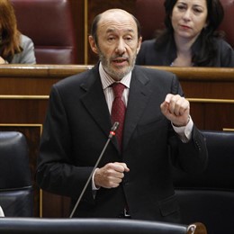 Ministro de Interior, Alfredo Pérez Rubalcaba