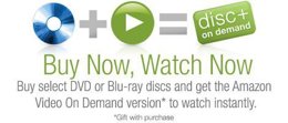 Logotipo del servicio de Amazon Disc + On Demand