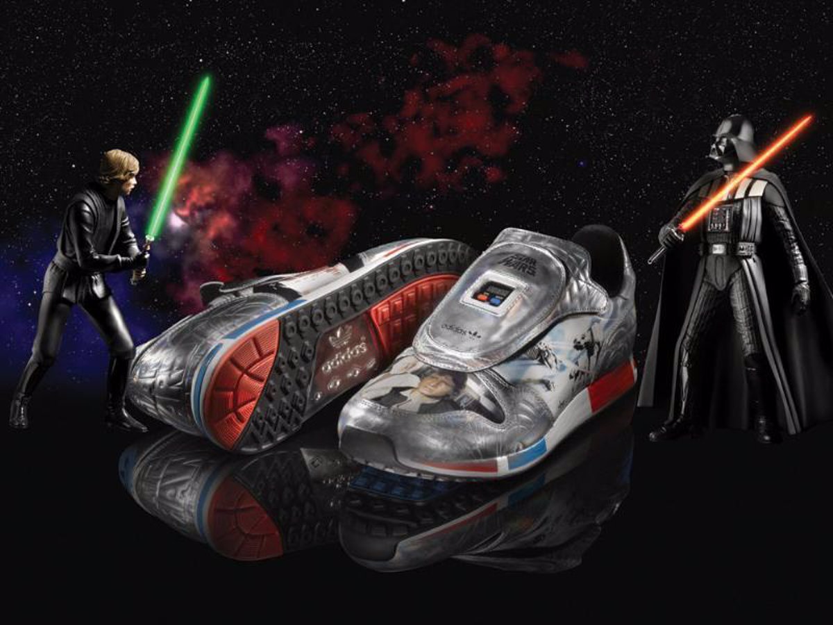 Vigilancia Peregrinación escritura Adidas desvela su colección basada en Star Wars