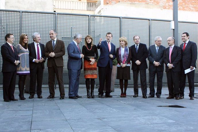 Reunión en Génova de los 'barones' del PP