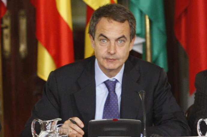 José Luis Rodríguez Zapatero en la Conferencia de Presidentes