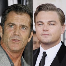 Mel Gibson y Leonardo DiCaprio
