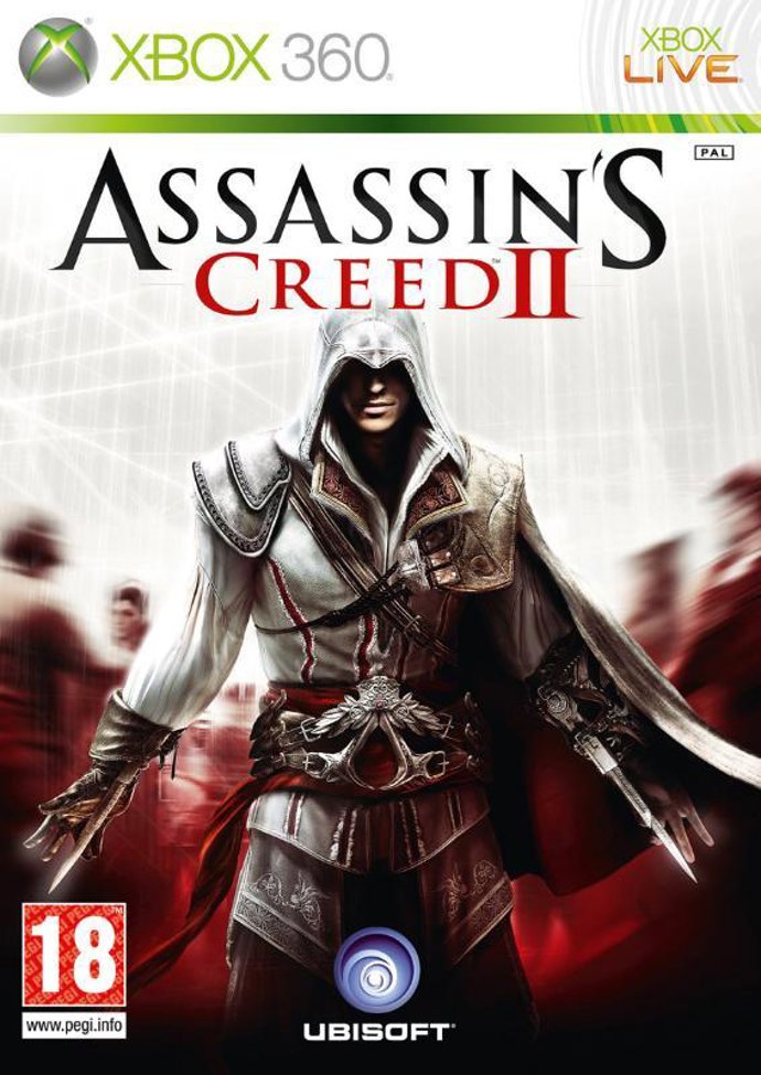 Portada de Assassin's Creed II en Xbox 360