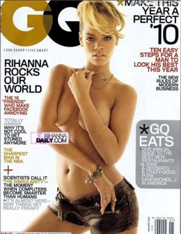 Rihanna en la portada de GQ