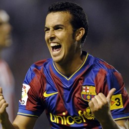 Pedro, jugador del Barcelona