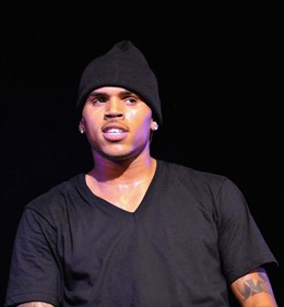 El rapero estadounidense Chris Brown