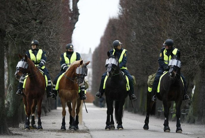 Disturbios en Copenhague