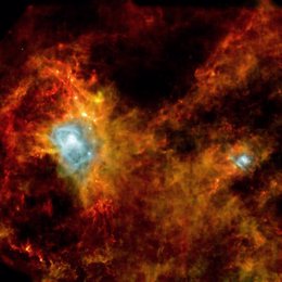 galaxia telescopio Herschel